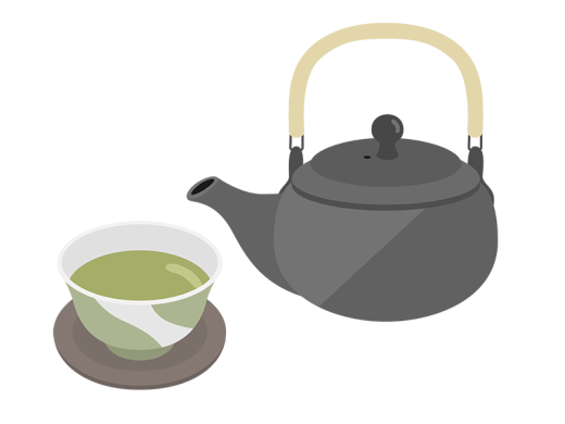 お茶と急須